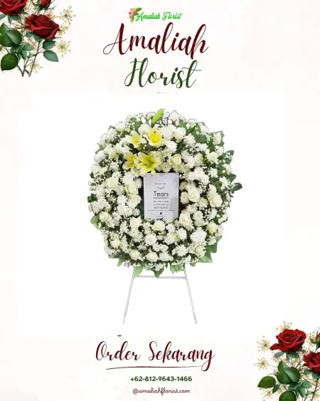 Krans Bunga Duka Mangliawan